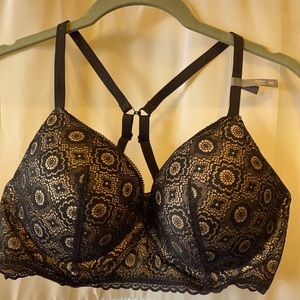 Aerie NWT Plunge Lace Bra - 36C